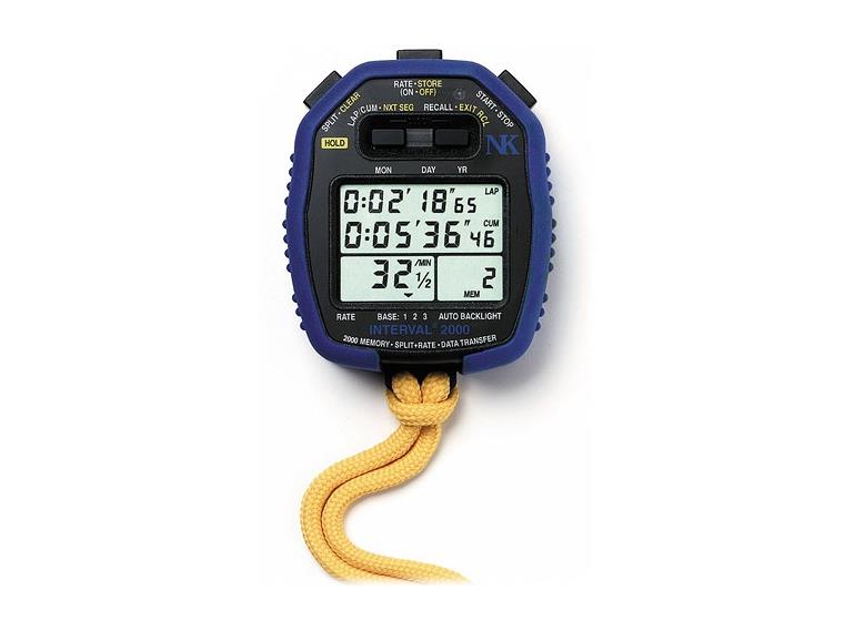 NK Interval® 2000 Split/Rate Watch Split og frekvens samtidig! Blå 